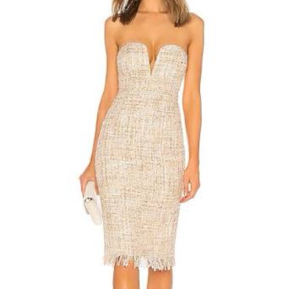 Lpa Dress 691 In Cream Multi Tweed